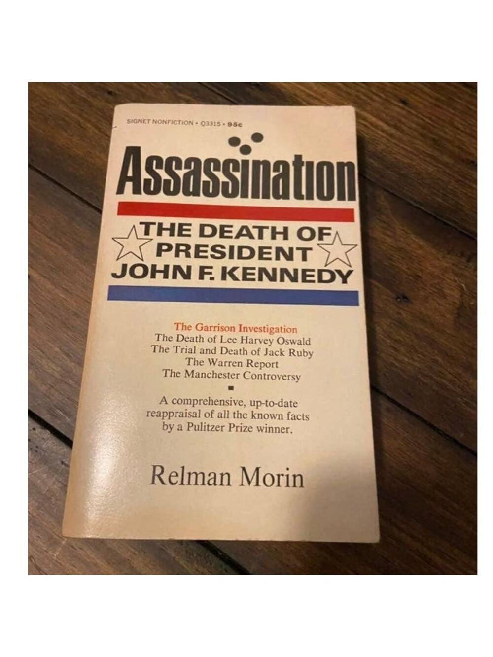 Assination: the death of john f kennedy vintage book